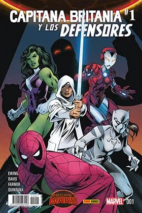 SECRET WARS: CAPITANA BRITANIA Y LOS DEFENSORES 01