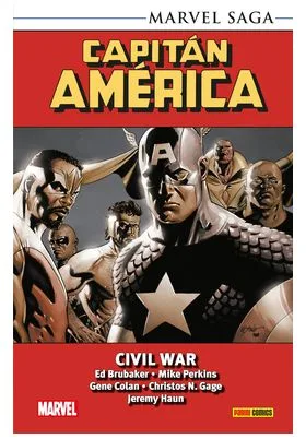 Marvel Saga TPB. Capitan America 04. Civil War