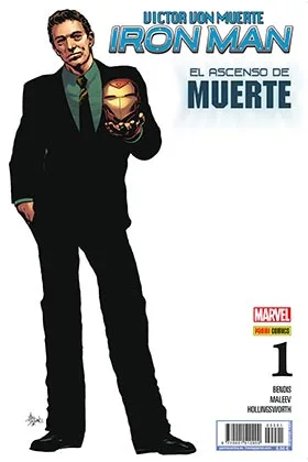 VICTOR VON MUERTE: IRON MAN 01 (PORTADA ALTERNATIVA)