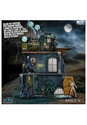 TOWER OF FEAR DELUXE BOX 5 FIGURAS 9,5 CM MEZCOS MONSTERS 5 POINTS