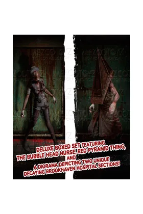 SILENT HILL 2 DELUXE BOX SET 2 FIGURAS 15 CM SILENT HILL 5 POINTS