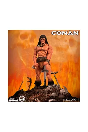 CONAN EL BARBARO FIGURA 17 CM CONAN THE BARBARIAN THE ONE:12 COLLECTIVE