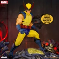 WOLVERINE DELUXE CAJA DE ACERO FIGURA 16 CM MARVEL THE ONE:12 COLLECTIVE