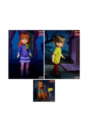 DAPHNE/SHAGGY SET 6 FIGURAS 25 CM SCOOBY-DOO & MYSTERY LIVING DEAD DOLLS