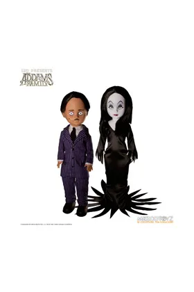 LDD GOMEZ & MORTICIA FIGURAS 25 CM LIVING DEAD DOLLS LA FAMILIA ADDAMS