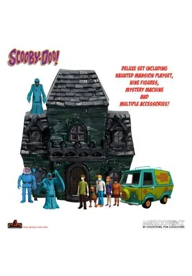 PLAYSET DELUXE 9 FIGURA SCOOBY-DOO FRIENDS & FOES