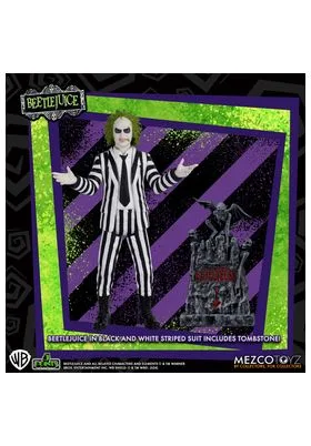 Beetlejuice Striped Suite Figura 9,5 CM Beetlejuice 5 Points
