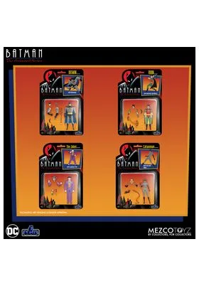 BATMAN THE ANIMATED SERIES DELUXE SET 4 FIGURAS 10 CM DC UNIVERSE 5 POINTS