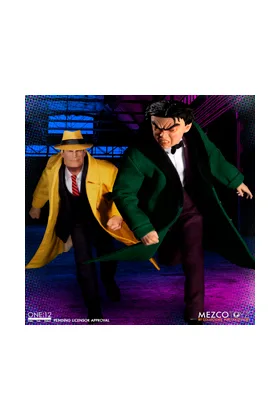 SET 2 FIGURAS DICK TRACY VS FRATTOP FIG 30 CM DICK TRACY ONE:12 COLLECTIVE