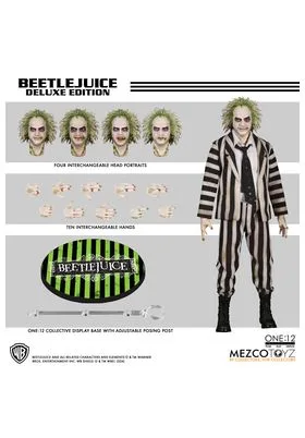 Beetlejuice Deluxe Edition Fig. 18 CM Beetlejuice One 12 Collective