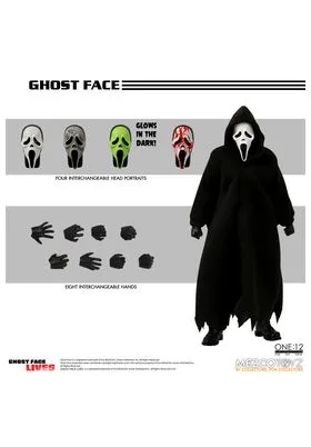 GHOST FACE FIG. 16 CM SCREAM ONE 12 COLLECTIVE