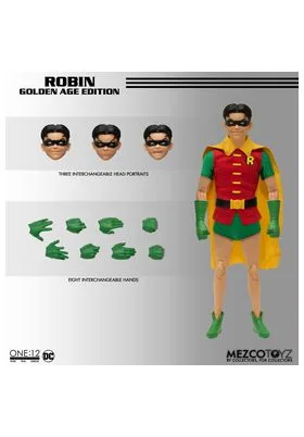 ROBIN GOLDEN AGE EDITION FIGURA 28 CM DC UNIVERSE ONE:12 COLLECTIVE