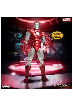 IRON MAN SILVER CENTURION EDITION FIGURA 16 CM MARVEL ONE:12 COLLECTIVE