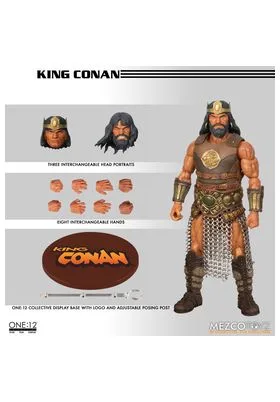 KING CONAN FIG. 17 CM CONAN ONE:12 COLLECTIVE