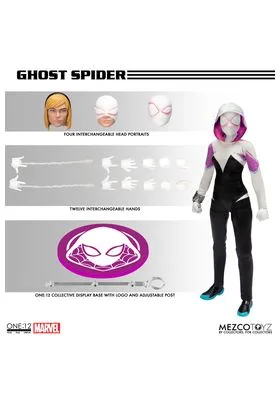 GHOST-SPIDER FIGURA 16 CM MARVEL ONE:12 COLLECTIVE
