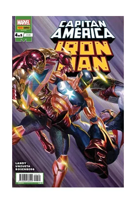 CAPITAN AMERICA Y IRON MAN  4 DE 5