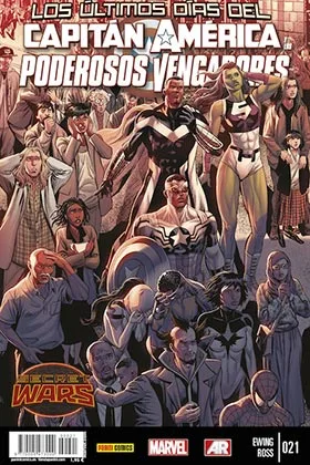 CAPITAN AMERICA Y PODEROSOS VENGADORES 21