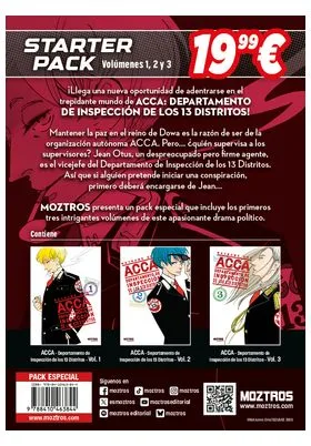 STARTER PACK ACCA DEPARTAMENTO DE INSPECCIÓN DE LOS 13 DISTRITOS