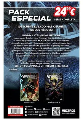 VANISH  PACK ESPECIAL 2 TOMOS
