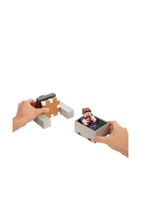 Vagoneta Explosiva Figura Minecraft