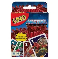 MASTERS DEL UNIVERSO MOTU JUEGO DE CARTAS UNO MASTERS OF THE UNIVERSE GVY91