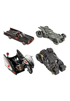 SURTIDO 8 UNIDADES BATMAN REPLICA VEHICULOS PREMIUM HOT WHEELS