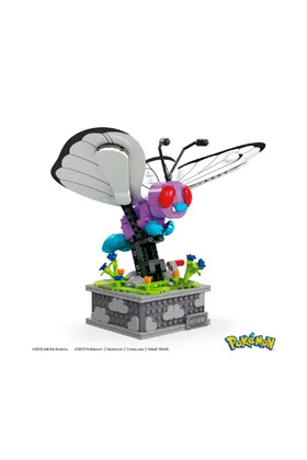 BUTTERFREE MOTION MEGA CONSTRUX 582 PCS POKEMON