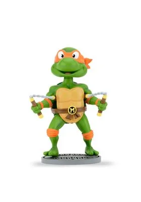 MICHELANGELO FIGURA 16.5 CM TMNT HEAD KNOCKER