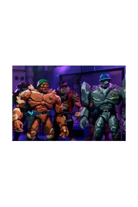 TRAAG & GRANITOR PACK 2 FIGURAS 18 CM SCALE ACTION FIGURE TMNT CARTOON SERIES 4