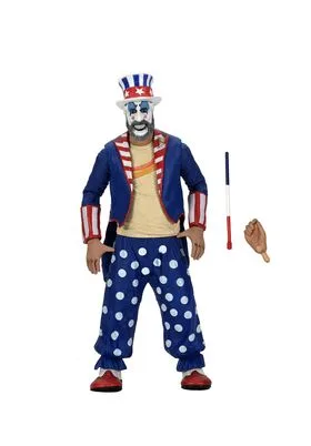 CAPTAIN SPAULDING TAILCOAT 20TH ANNIVERSARY VERSION FIGURA 18 CM HOUSE OF 1000 CORPSES