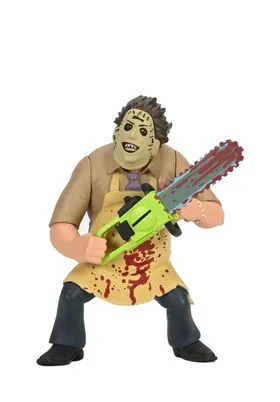 LEATHERFACE BLOODY VERSION FIGURA 15 CM TEXAS CHAINSAW MASSACRE 50TH ANNIVERSARY TOONY TER