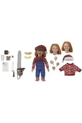 ULTIMATE CHUCKY HOLIDAY EDITION FIG. 18 CM CHUCKY (TV SERIES)