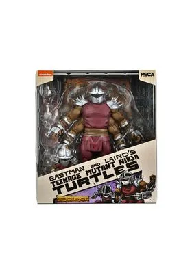 SHREDDER CLONE & MINI SHREDDER SCALE ACTION FIGURA 17 & 7 CM TEENAGE MUTANT NINJA TURTLES
