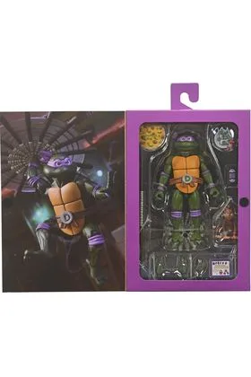 ULTIMATE DONATELLO VHS SCALE ACTION FIG. 18 CM TEENAGE MUTANT NINJA TURTLES CARTOON