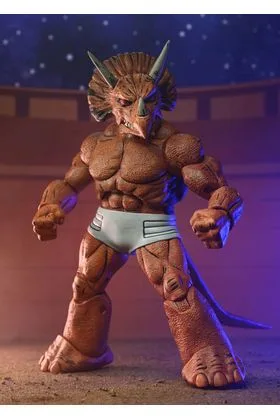 TRICERATON GLADIATOR SCALE ACTION FIG. 18 CM TEENAGE MUTANT NINJA TURTLES MIRAGE COMICS