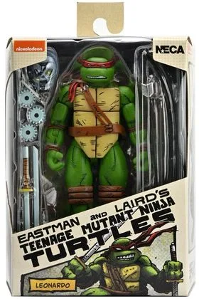 Leonardo Scale Action Fig. 18 CM Teenage Mutant Ninja Turtles Mirage Comics