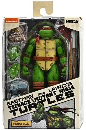 DONATELLO SCALE ACTION FIG. 18 CM TEENAGE MUTANT NINJA TURTLES MIRAGE COMICS