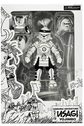 USAGI YOJIMBO BLACK & WHITE VER. SCALE ACTION FIG. 18 CM USAGI YOJIMBO