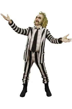 BEETLEJUICE STRIPED SUIT WITH SOUND FIGURA 45,5 CM BEETLEJUICE 1988 1/4 SCALE