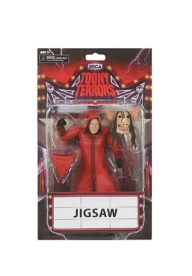 JIGSAW KILLER RED ROBE SCALE ACTION FIGURA 15 CM SAW TOONY TERRORS