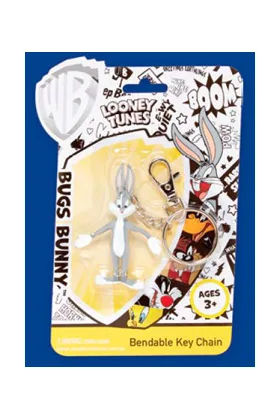 BUGS BUNNY LLAVERO FLEXIBLE LOONEY TUNES