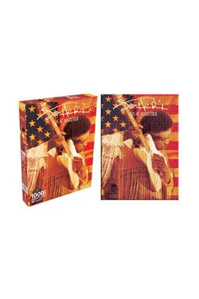 JIMI HENDRIX BANDERA PUZZLE 50 x 70 CM 1000 PIEZAS