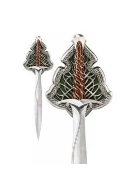 BILBO DARDO EDICIîN ESPECIAL, REPLICA ESPADA A TAMA„O REAL DE 55 CM EN ACERO CON