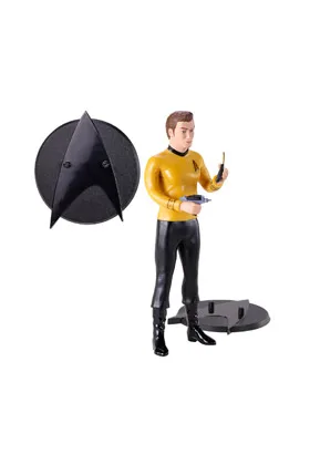 KIRK FIGURA FLEXIBLE 18 CM BENDYFIG STAR TREK