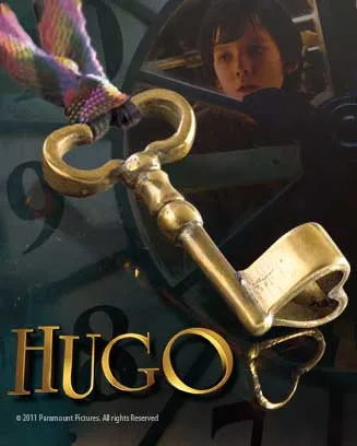 LLAVE CORAZON HUGO CON CORDON DE 76 CM, LA INVENCION DE HUGO