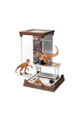 VELOCIRAPTOR FIGURA RESINA JURASSIC PARC DIORAMA BENDYFIG