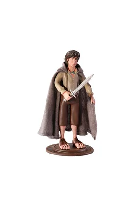 FRODO BAGGINS FIGURA FLEXIBLE 19 CM BENDYFIG EL SE„OR DE LOS ANILLOS