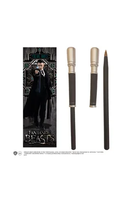PERCIVAL GRAVES BOLIGRAFO VARITA + PUNTO LIBRO FANTASTIC BEASTS AND WHERE TO FIND THEM