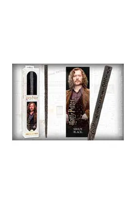 SIRIUS BLACK VARITA 30.5 CM + PUNTO DE LIBRO LENTICULAR HARRY POTTER