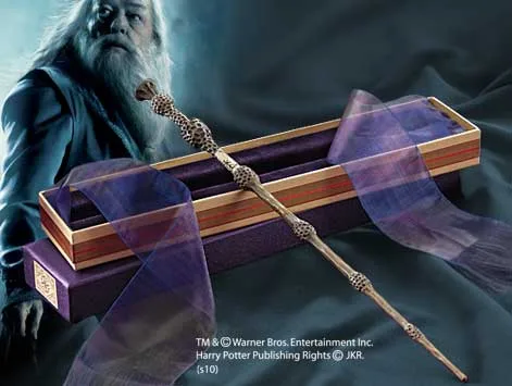 ALBUS DUMBLEDORE VARITA EN CAJA DE OLIVANDER, HARRY POTTER